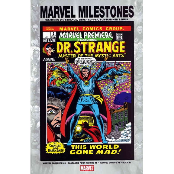 Marvel Milestones: Dr. Strange, Silver Surfer, Sub-Mariner, And Hulk #1 VF ; Marvel Comic Book