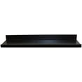thumbnail image 4 of InPlace Shelving 9084680 Floating Wall Shelf with Picture Ledge, Black, 35.4-Inch Wide by 4.5-Inch Deep by 3.5-Inch High, 4 of 4