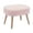 Dusty Peach, variant on Costaelm 21" Wide Square Upholstered Cushion Ottoman Foot Rest, Dusty Peach