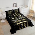thumbnail image 4 of Erosebridal Hunting Fish Bedding Sets Full with Comforter, Camo Texas Stars Duvet Insert, Rustic Farmhouse Decor, Reversible, 4 of 7
