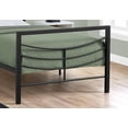 thumbnail image 2 of Monarch Specialties 78.25" Black Contemporary Rectangular Bed Frame - Twin Size, 2 of 3