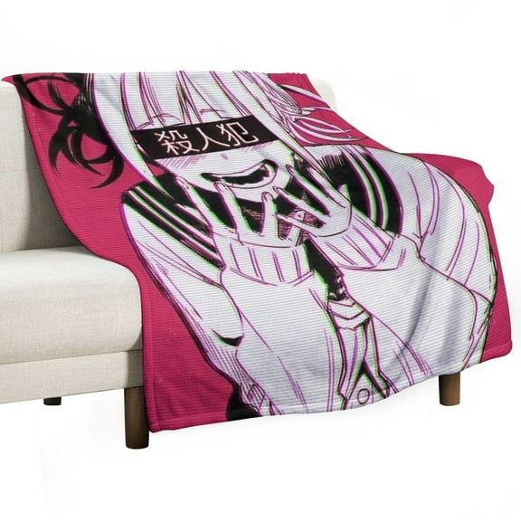 My Hero Blanket Academia Flannel Throw Blankets Soft Pile Cozy Plush Throw Blanket for All Seasons, 3D Printed Warm Blanket for Sofa Beds Home Decor