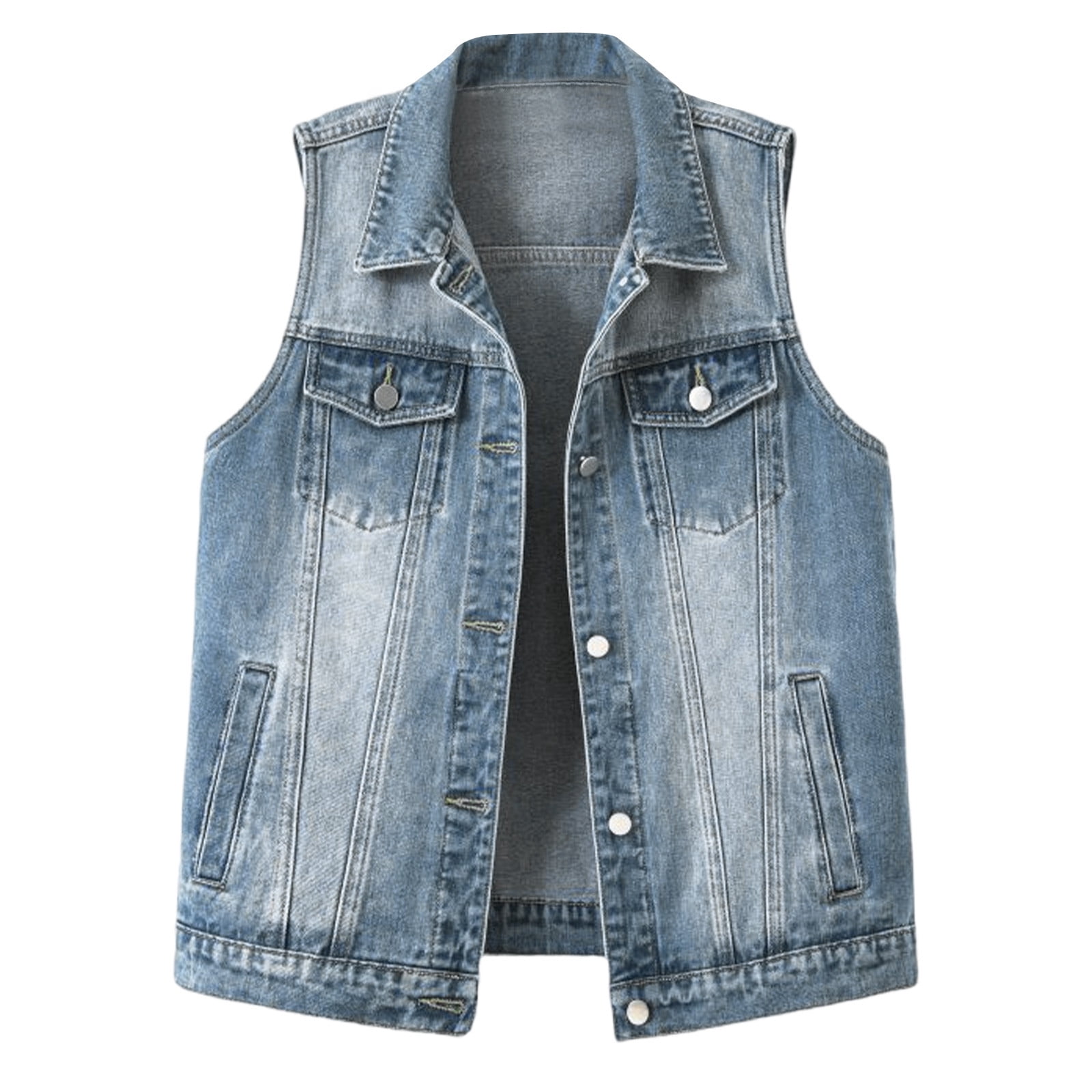 YONGHS Womens Patent Leather Tank Top Sleeveless Zipper Vest Shirt