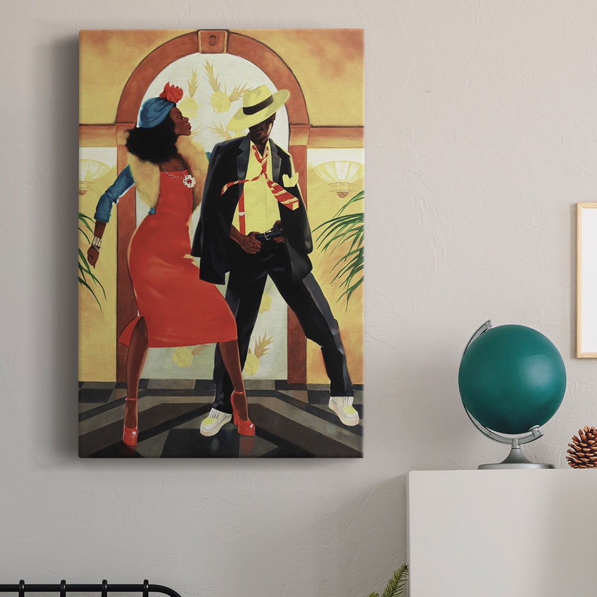 Night Out I Premium Gallery Wrapped Canvas - Ready to Hang