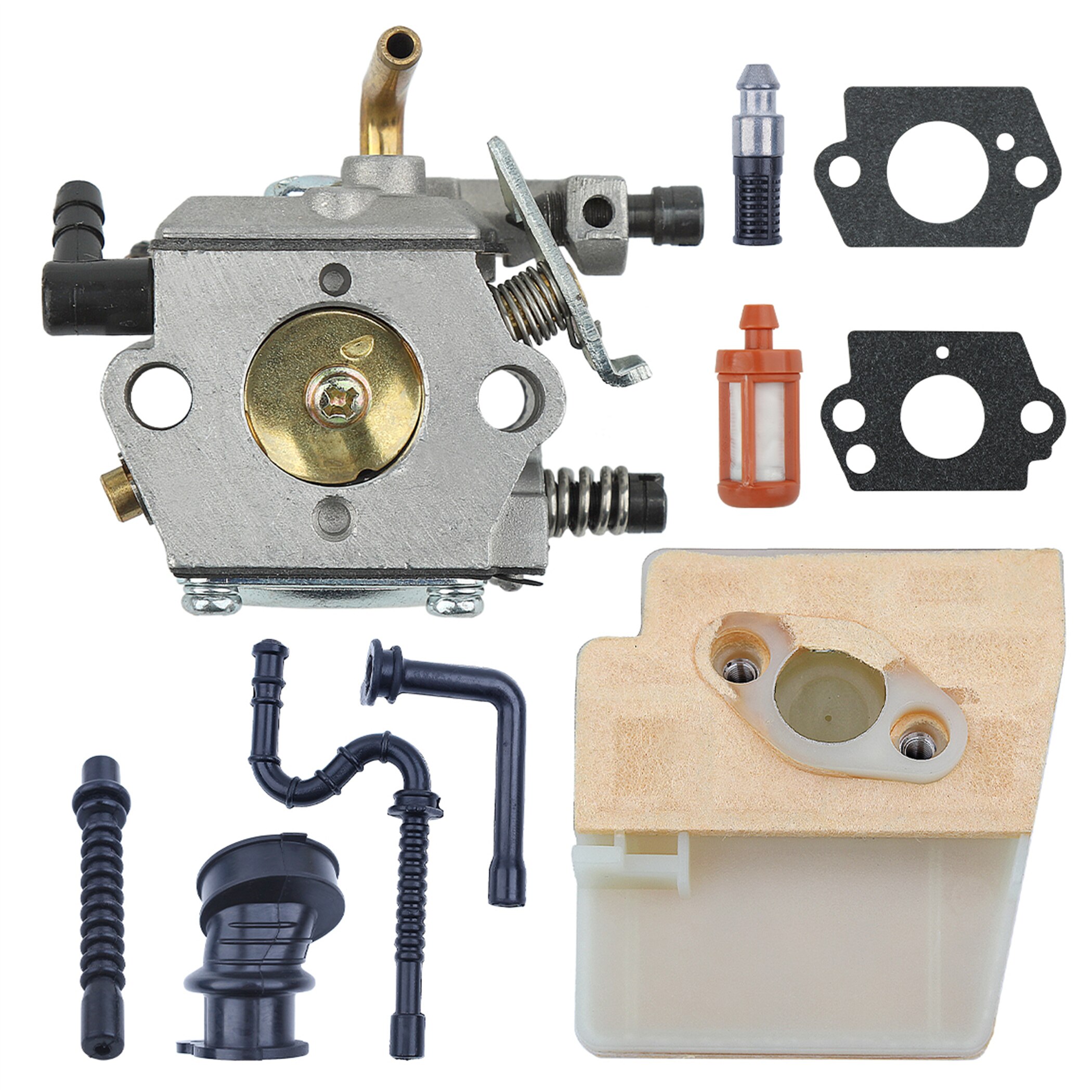 Carburetor Air Fuel Filter Intake Pipe Card Gasket Kit for Stihl MS360