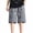 Gray., variant on Akafmk Mens Carpenter Shorts Solid Color Work Pants L