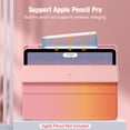 thumbnail image 2 of Fintie Hybrid Slim Case for iPad Air 13-inch (M3) 2025, (M2) 2024 - Shockproof Cover with Clear Back Shell & Pencil Holder, Sunset Ombre, 2 of 10