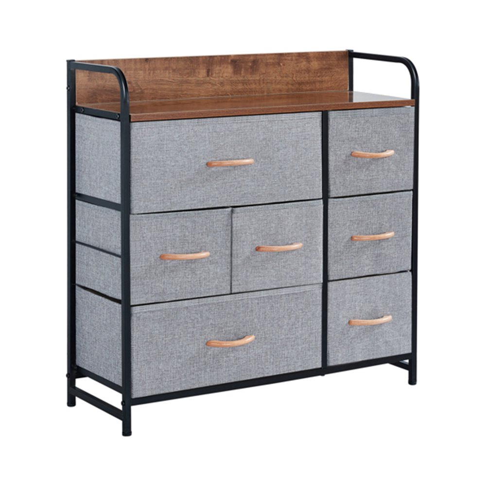 7 Drawer Dresser, Dresser Organizer, Fabric Dressers for Bedroom