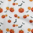 thumbnail image 1 of oneOone Cotton Poplin Twill White Fabric Halloween Sewing Fabric By The Yard Printed Diy Clothing Sewing Supplies 56 Inch Wide, 1 of 4