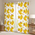 thumbnail image 4 of jejeloiu Cute Ducks Blackout Curtains Set of 2 (52x84 Each),Geometric Circle Dots Window Curtains,Funny Animals Curtains and Drapes For Girls Boy,Super Cozy Room Decor, 4 of 6