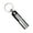 Grey, variant on Silver Silver Match Lighter With 10000 Strikes Waterproof Feature And Portable Keychain For Convenient Outdoor Activities