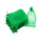 thumbnail image 2 of 100 bolsas de regalo de Navidad, bolsas de malla transparente para bodas, festivales y joyas. Verde, 2 of 9