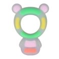 thumbnail image 2 of Juguetes Para La Dentición Infantil, Masaje De Mordedor Para Bebés, Oso De Dibujos Animados, Textura Suave Sin BPA Para Bebés De 0 A 6 Meses ANGGREK Rosa, 2 of 8