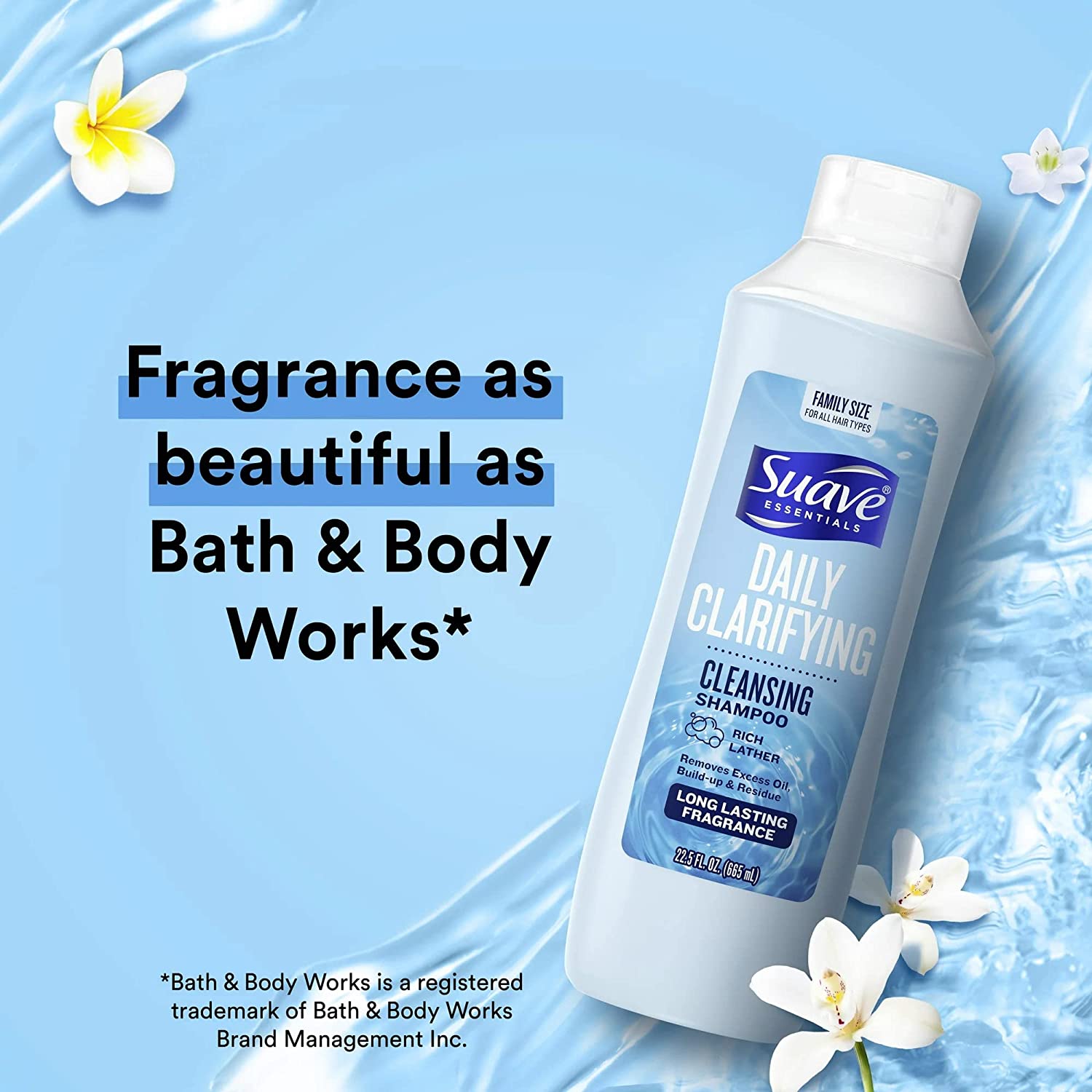 Suave Naturals Daily Clarifying Shampoo 22.50 oz - image 4 of 6