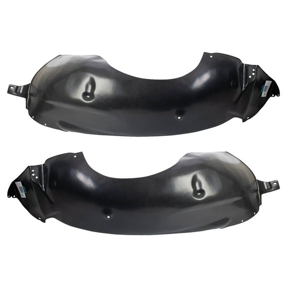 TRQ Front Inner Fender Liner Set Fits Select 2003-2006 Ford Expedition FO1248120 FO1249120