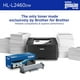 thumbnail image 4 of Impresora láser monocromática compacta inalámbrica Brother HL-L2460DW con impresión dúplex, móvil y blanco y negro | Incluye suscripción de prueba Refresh (1), compatible con Alexa, 4 of 5