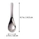 thumbnail image 2 of 2 cucharas de acero inoxidable para niños, cucharas para sopa y arroz, vajilla para niños., 2 of 7