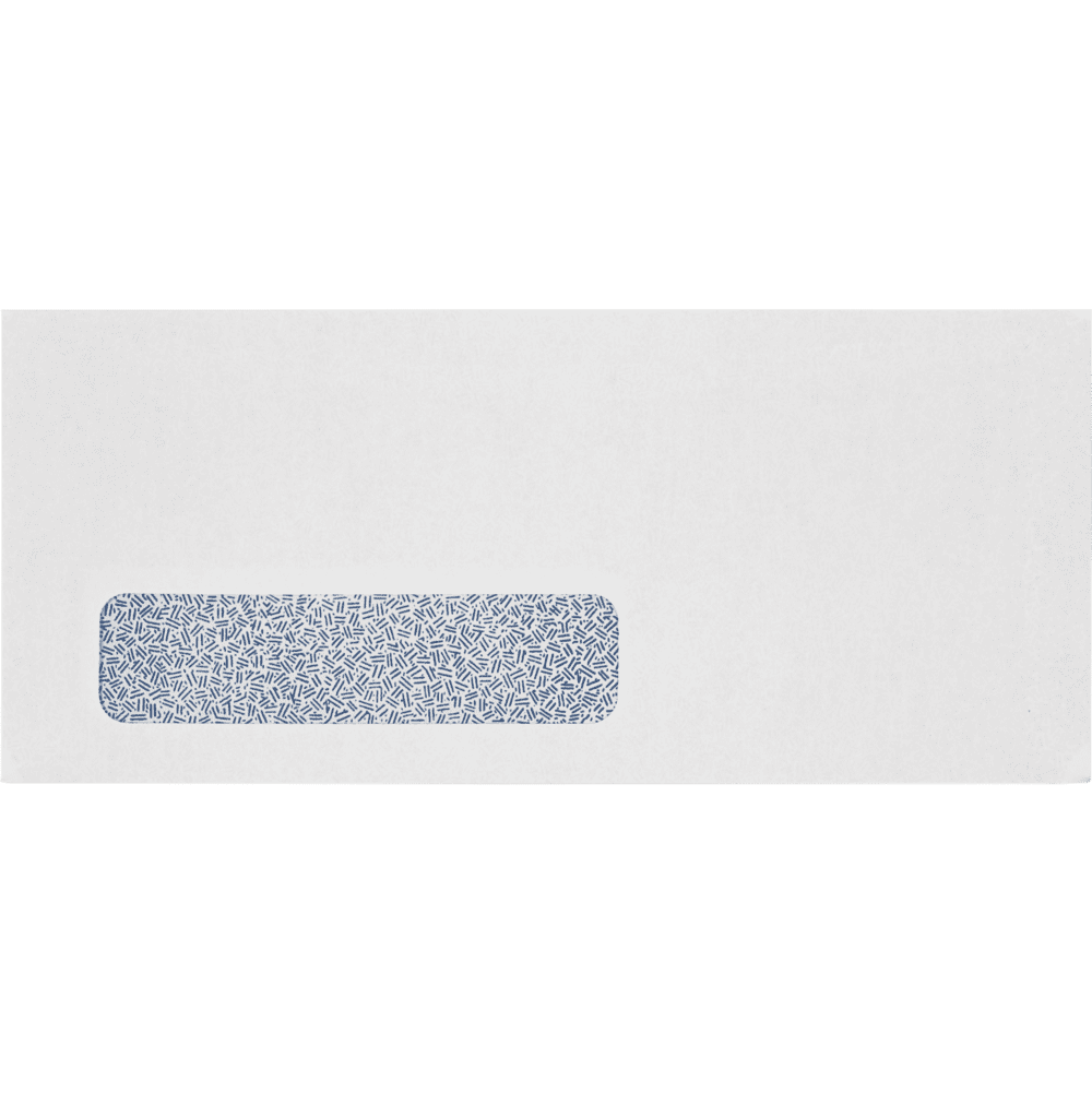 LUXPaper #10 Window Envelopes, 4 1/8 x 9 1/2, Bright White, 50/Pack