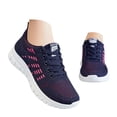 thumbnail image 3 of AUDeals Women’s Mesh Breathable Sneakers Air Cushion Casual Running Shoes Ortho Stretch Cushion Arch Support Plantar Fasciitis (Blue, 6), 3 of 8