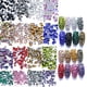thumbnail image 1 of 4800 piezas de pedrería para decoración de uñas, pedrería de cristal con parte posterior plana, 6 tamaños, 1 of 8