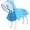 Blue, variant on Dog Raincoat, Lightweight Waterproof & Reflective with Hood, Adjustable Pet Poncho（Blue,X-Large)
