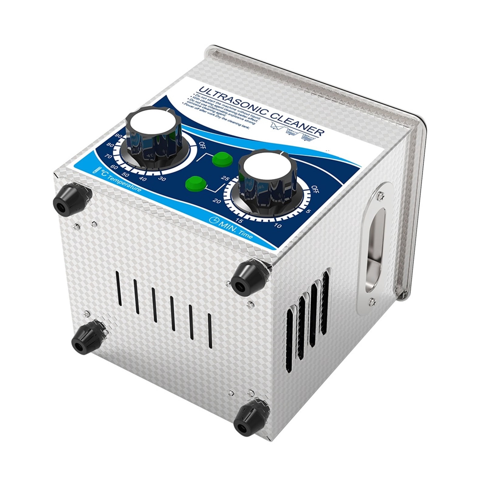 120W Ultrasonic Cleaner 1.3L Bath 0~30mins Timer With Heater Ultrasound For Watches Glasses Jewelry Home Parts