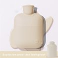 thumbnail image 2 of CSChome Hot Water Bag 1 Set 500ML/1000ML/2000ML Hot Water Reusable Leak-proof Safe Hot Water Bottle Hand Feet Warmer, 2 of 5