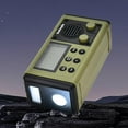 thumbnail image 3 of HRD 907, Radio Portable à Manivelle et Solaire, 27911, Appel d'Urgence SOS, Torche, Module Solaire, Banque d'Alimentation, Protection contre l'Eau IPX6, 3 of 8