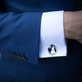 thumbnail image 4 of Polar Bear Stylish Stainless Steel Cufflinks Set for Men – for Dress Shirts and Suits – Ideal for Formal Events, 4 of 6