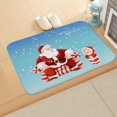 thumbnail image 1 of Christmas Door Mat, Indoor Entry Way Doormat for Front Door Patio Non Slip Entrance Door Absorbent Mats Xmas Outdoor Holiday Decor for Bathroom Kitchen, 1 of 6