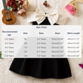 thumbnail image 3 of LEWKW Little Girls Off Shoulder Party Dress Spaghetti Strap with Oversized Contrast Bow Knot A-Line formal Dress for Spring Birthday Celebratio, 3 of 7