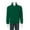 Forêt, variante sur Sierra Pacific Pull en Molleton à Quart de Zip pour Hommes, 3TG, Noir