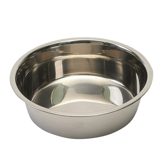 Stainless Steel Dog Bowl, Pet Food & Water Bowl With Silicone Rim, Dog Food Dish For Small Medium Dogs, Durable Stainless Steel Pet Bowl, Non-Slip Pet Feeding Bowl