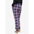 thumbnail image 2 of Ellos Women's Plaid Flannel Sleep Pants Pajama Bottoms, 2 of 6