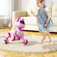 thumbnail image 3 of Musbetu Remote Control Robot Dog Toy Programming Touch Interactive Electric Smart Cat 2.4GHz RC Robotic Pet Toy with LED Eyes Music Toddlers Boys Girls Gift, 3 of 7
