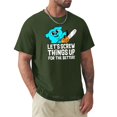 thumbnail image 1 of Camiseta de verano para hombre camisa de marca de gran tamaño motosierra Beebo, 1 of 7