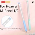 thumbnail image 2 of For Huawei M-Pencil 1 2 Generation Anti-Scratch Silicone Protective Cover Nib Stylus Pen Case Skin For M-Pencil 2nd Accessories Red, 2 of 6