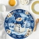 thumbnail image 5 of Manteles individuales de poliéster, decoraciones navideñas, manteles individuales de muñeco de nieve navideños, manteles individuales redondos, manteles individuales, decoración de mesa, decoraciones, 5 of 6
