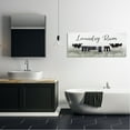 thumbnail image 2 of Stupell Laundry Room Clothes Drying Cows Nature Painting Gallery Wrapped Canvas Print Wall Art, 2 of 7