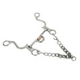 thumbnail image 3 of Pelham Bit Strong Fine Workmanship Stainless Steel Horse Bit for Horse Riding Equestrian Performance120MM, 3 of 9