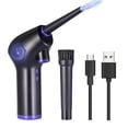 thumbnail image 1 of Compressed Air Duster, 45000 Rpm Rechargeable Electric Cordless Air Duster Reusable No Canned Keyboard Cleaner for Office, 15000mah Cordless Air Duster for Computer and Car, 1 of 8