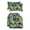 Beachcrest Caviar Floral, variant on RSH Décor Indoor Outdoor Set of 2 U-Shape Cushions Standard and 2 Lumbar Pillows, Beachcrest Caviar Floral