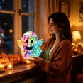 thumbnail image 2 of Halloween Decorations Prismatic Iridescent Spooky Ghost LED Ghost Light for Living Room, Garden, Kitchen Decor, 2 of 9