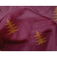 thumbnail image 3 of oneOone Silk Tabby Fabric Christmas Tree Ikat Print Sewing Fabric BTY 42 Inch Wide, 3 of 3