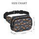 thumbnail image 4 of Disketp Reindeer Riñonera de Doble Capa, Bolsa de Cintura Ajustable para Viajes, Correr y Senderismo, Riñonera Ligera para Hombre y Mujer, 4 of 9