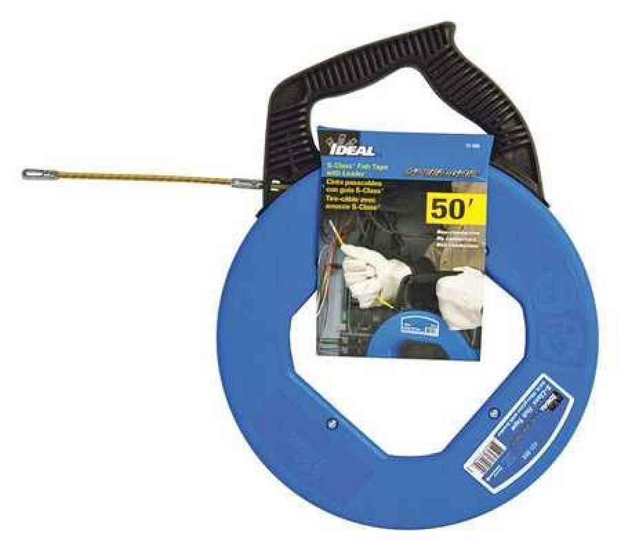 IDEAL 31060 Fish Tape,3/16 In x 50 ft,Fiberglass