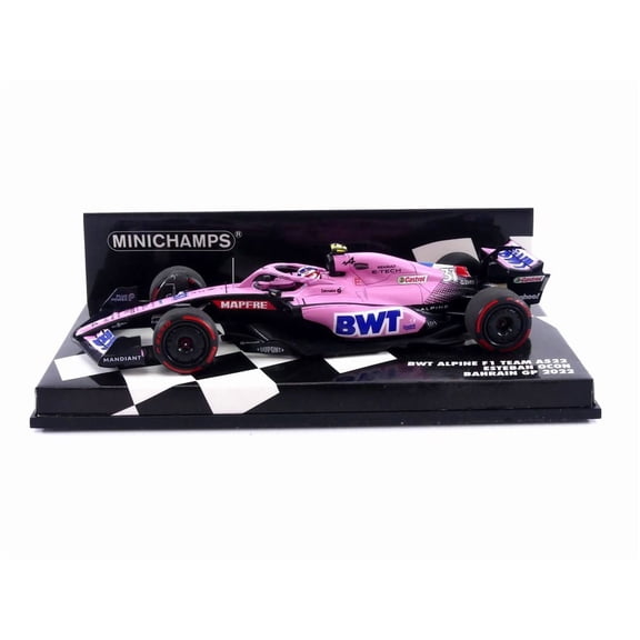 MINICHAMPS 1/43 - ALPINE A522 - Bahrein GP 2022 (E. Ocon)