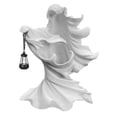 thumbnail image 2 of Halloween Con Linterna Decoración De Bruja De Resina Linterna Fantasma Escultura Para Decoración De Jardín De Halloween Kearding HA045898-02, 2 of 6