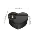 thumbnail image 2 of MLINS Heart Shaped Gift Case Valentine's Day Gift Packaging Box Paper Gift Box for Candy Lipstick Perfume, 2 of 8