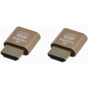 WLGQ 4K HDMI Dummy Plug - High Resolution Virtual Monitor Display Emulator, New Generation Headless Display Adapter